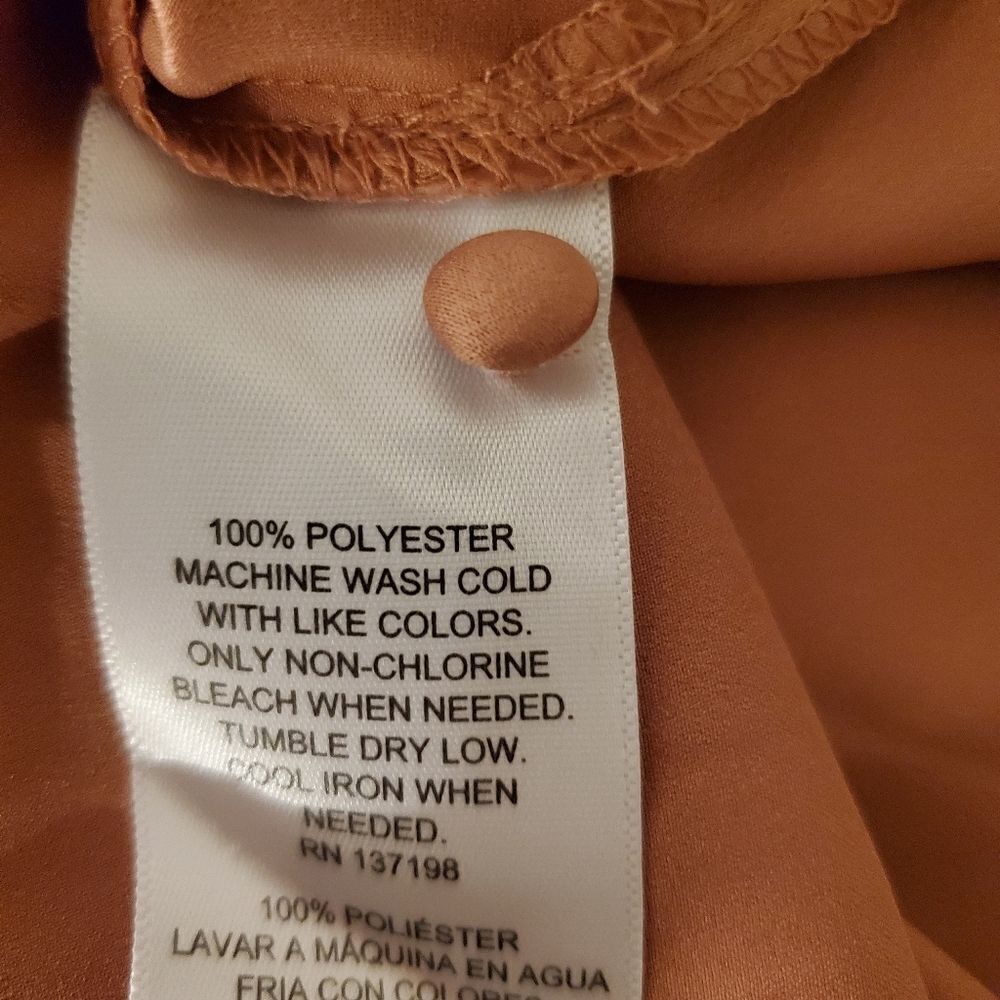 Danielle Bernstein Solid Puff-Sleeve Midi Dress N… - image 10